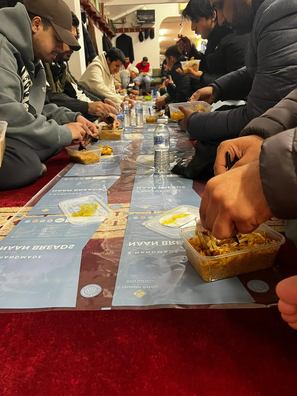 Sharing iftar meals with the community