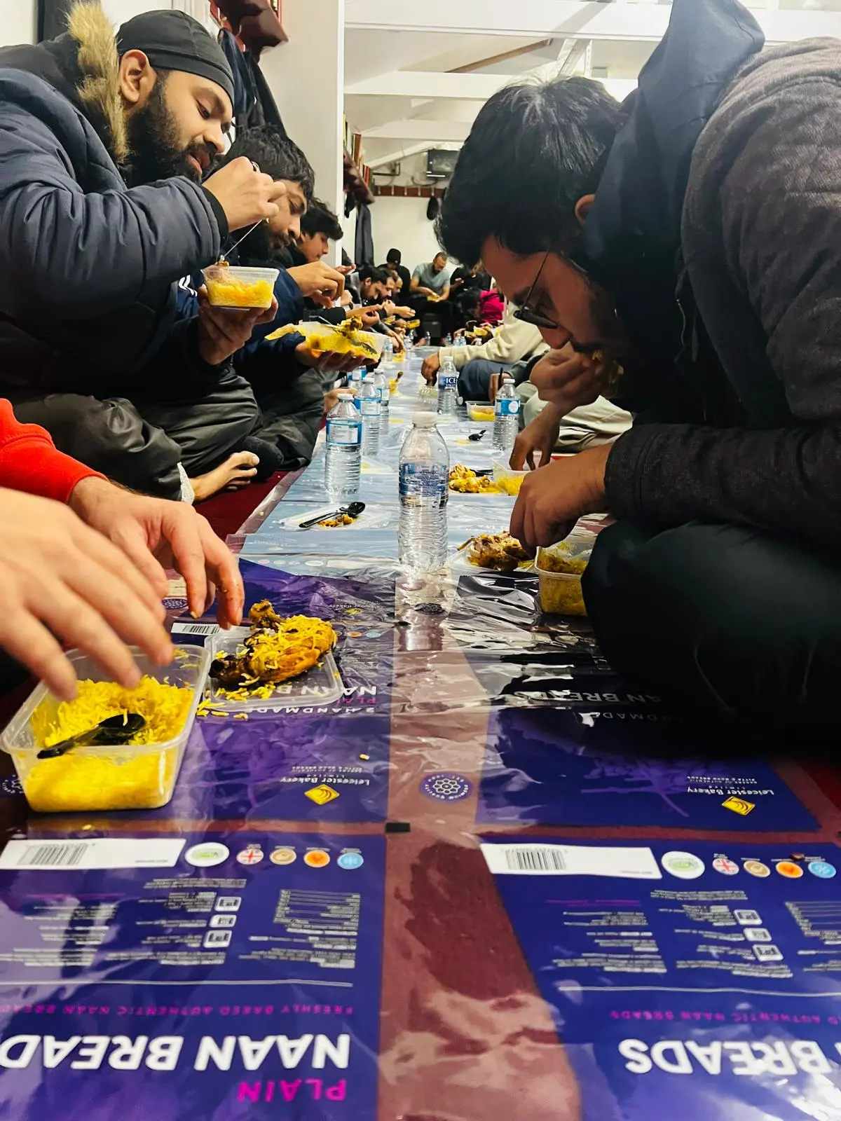 Ramadan meal distribution