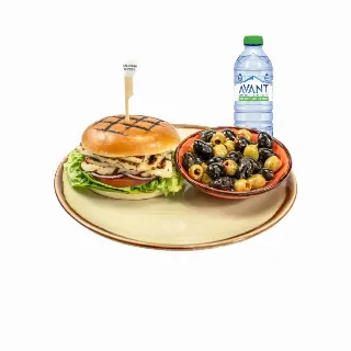 Halloumi Burger Meal