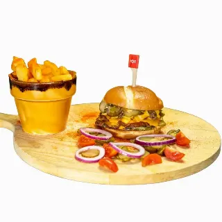 Spicy Smash Burger Meal