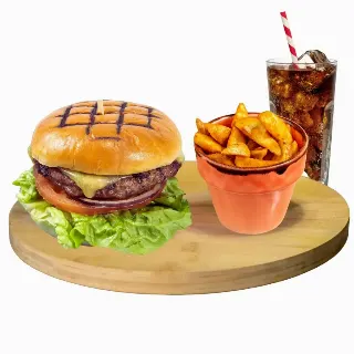 Kids Beef Burger Meal