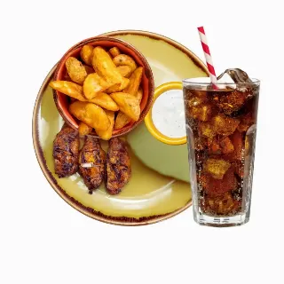 Kids 3 Grilled Wings Meal