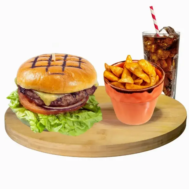 Kids Beef Burger Meal
